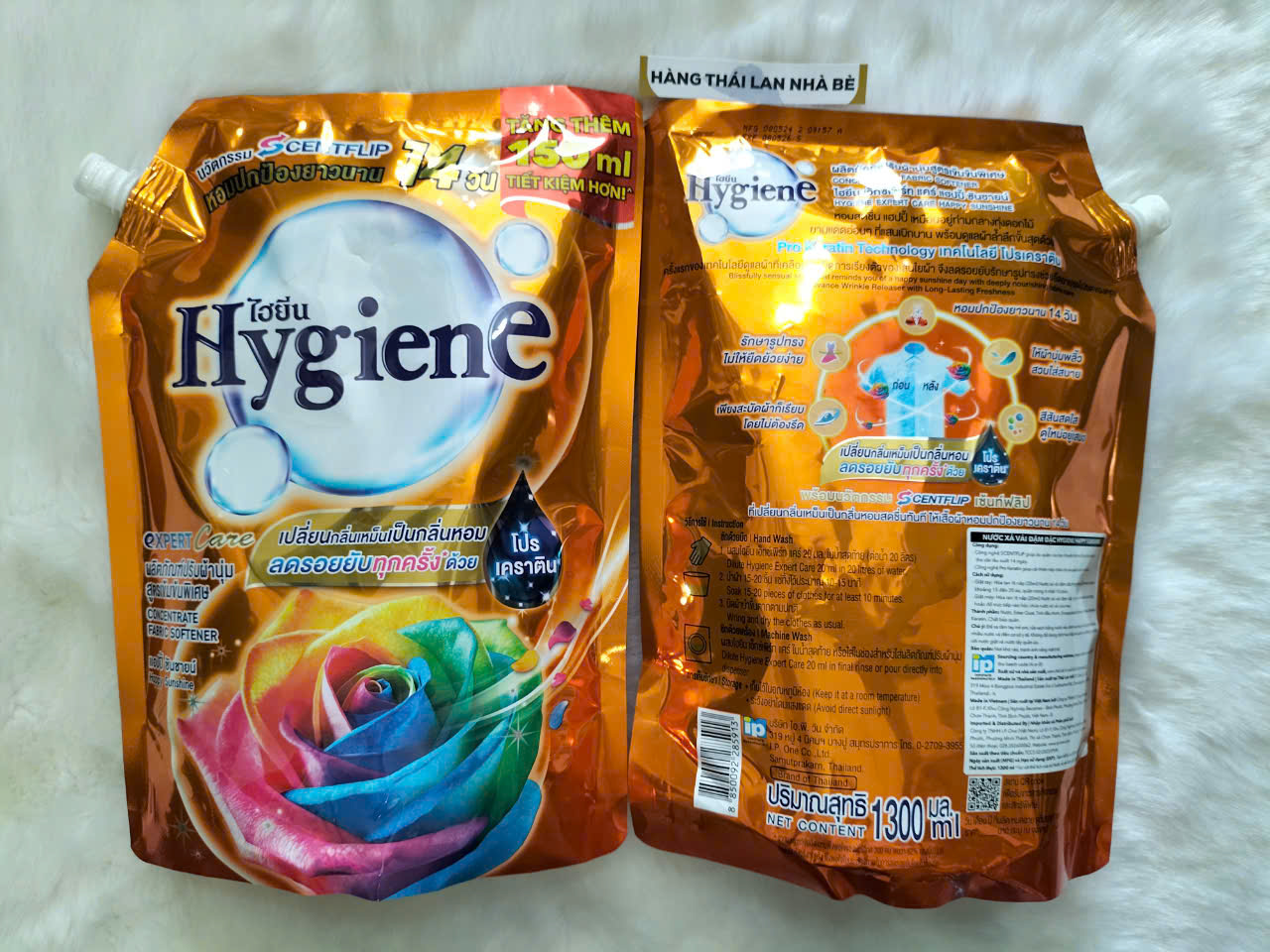NƯỚC XẢ VẢI HYGIENE THÁI LAN HÀNG CÔNG TY