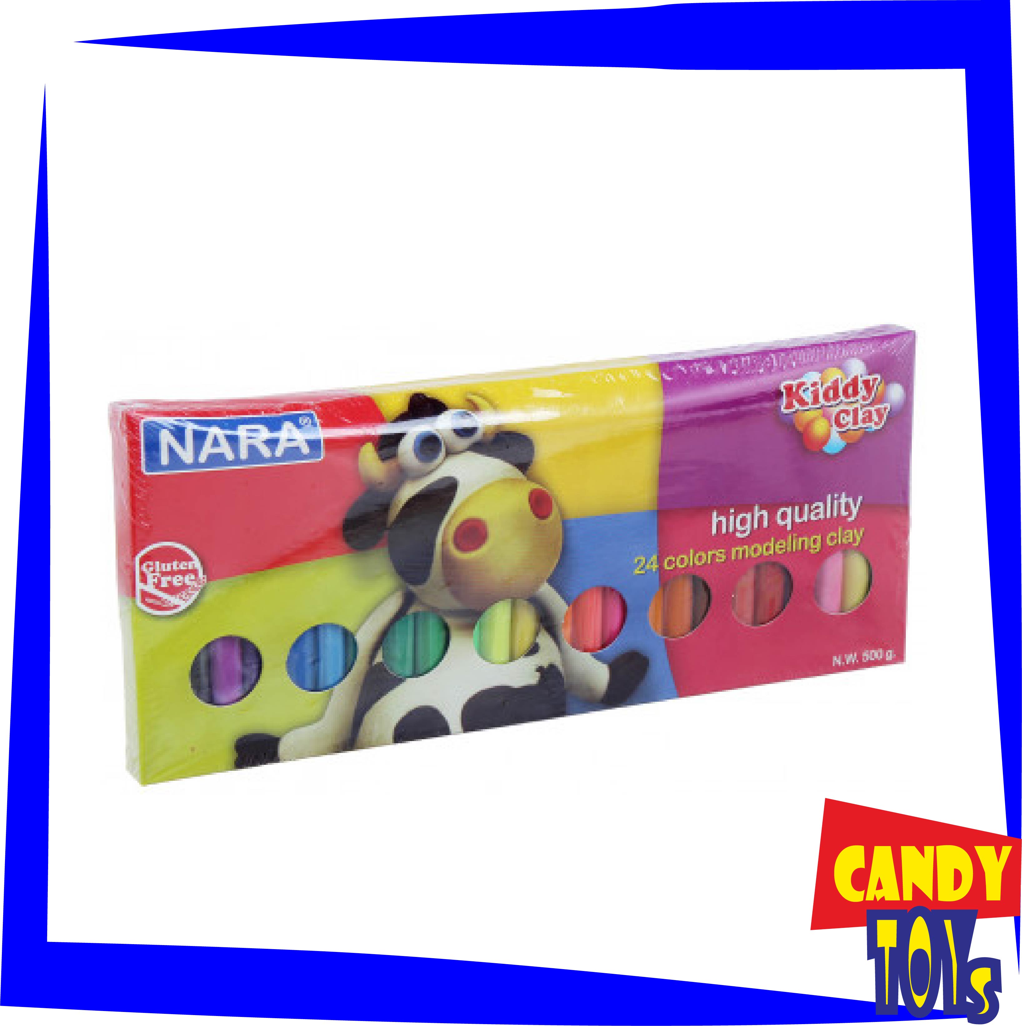 [HCM]ĐẤT NẶN 24 MÀU KIDDY CLAY 500G – ST50024