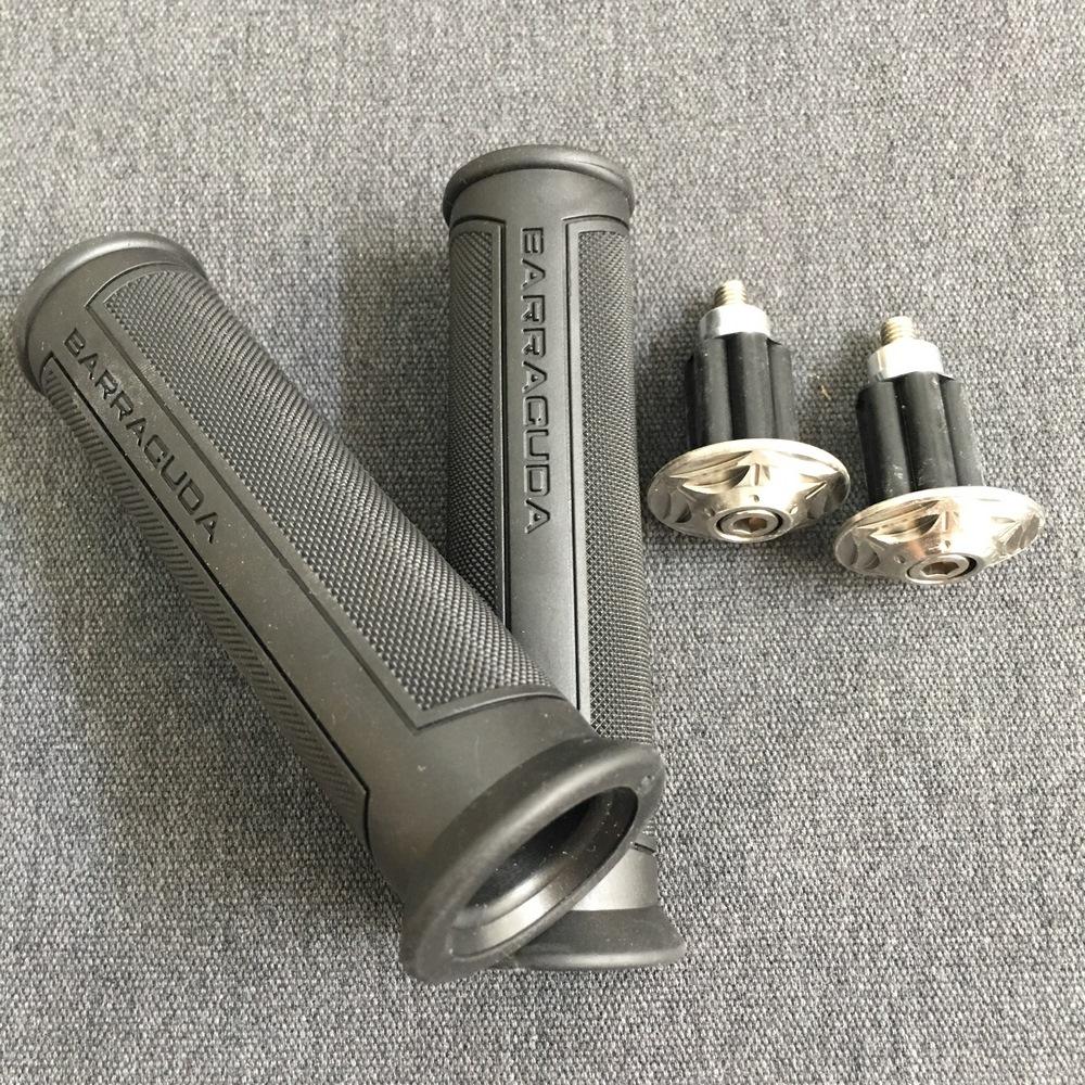 COMBO bao tay lái xe máy CAO SU ÊM ÁI và gù bông tuyết INOX siêu độc đáo