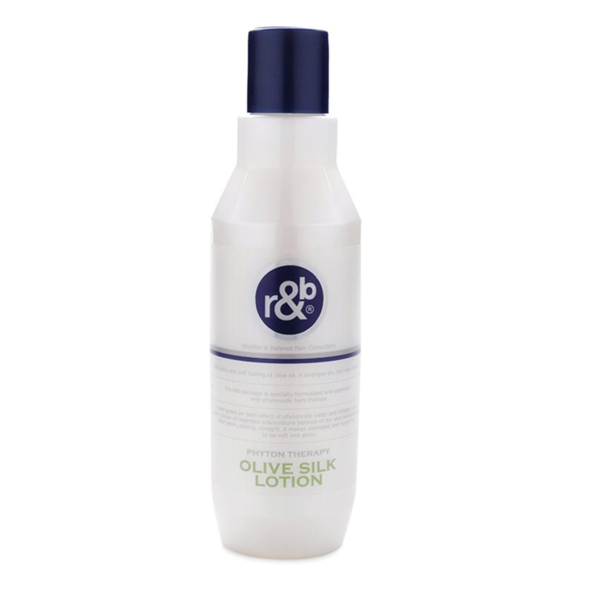 Kem dinh dưỡng bóng tóc R&B Olive Silk Lotion, Hàn Quốc