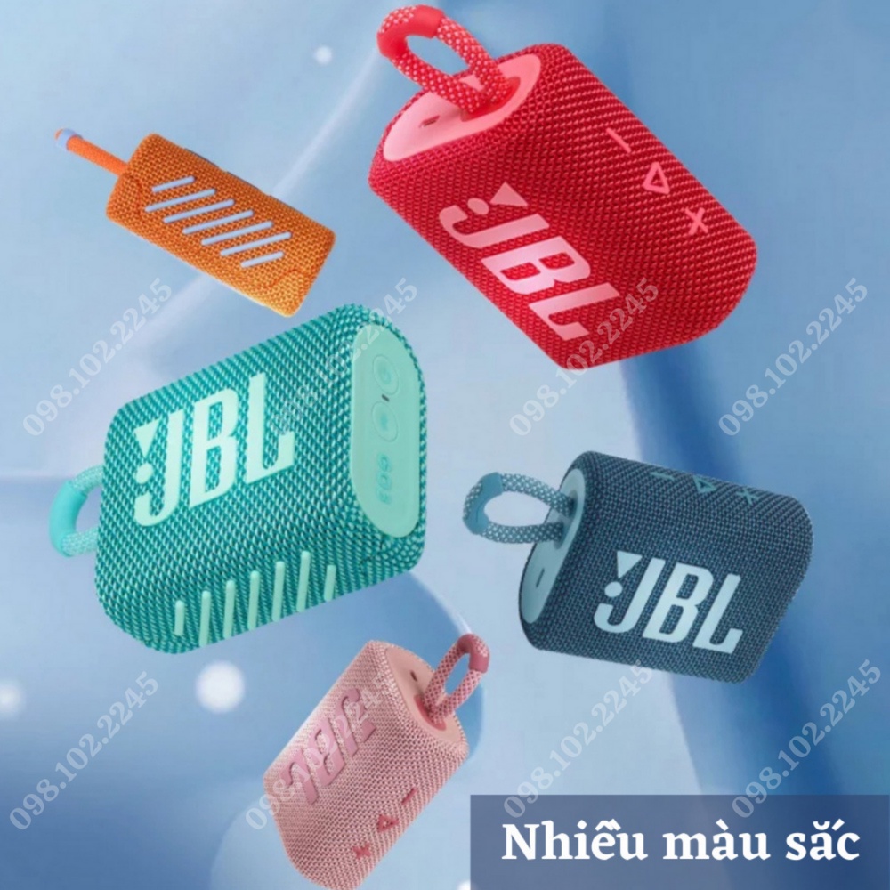 Loa bluetooth mini, JBL Go 3 Fullbox new 100% + Bảo hành 3 tháng