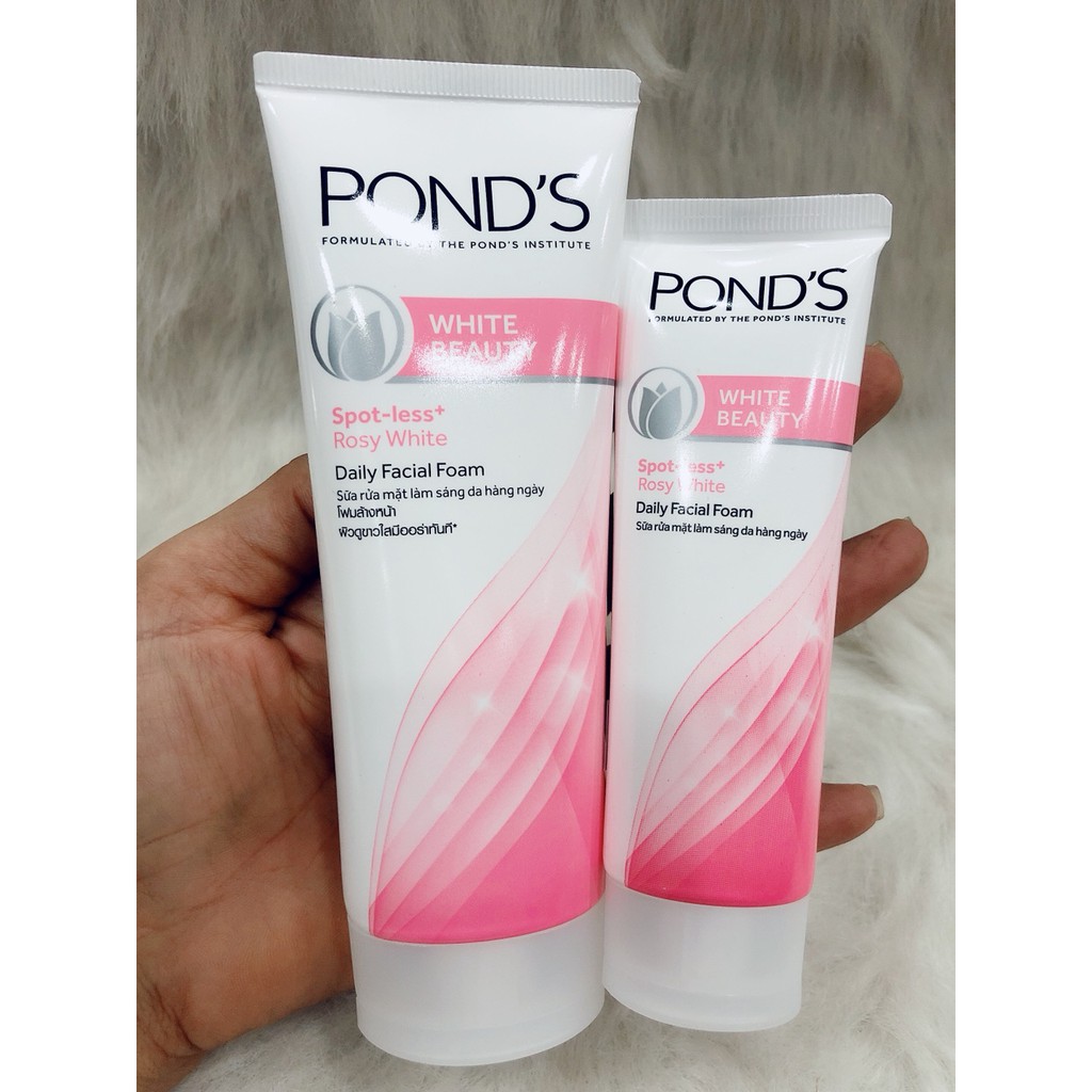 [HCM]SỮA RỬA MẶT TRẮNG HỒNG PONDS BEAUTY WHITE