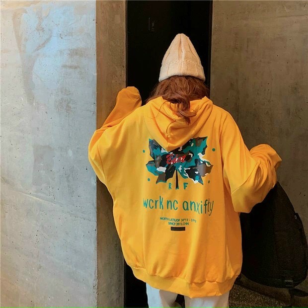 ÁO NỈ HOODIE NỮ FORM RỘNG CAO CẤP IN HÌNH THỜI TRANG CỰC HOT