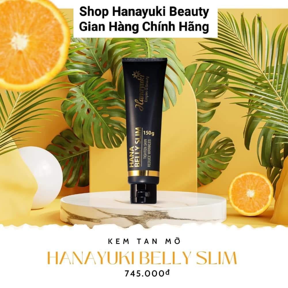 [TẶNG QUÀ + GIẢM VOUCHER 8%] [CHÍNH HÃNG HANAYUKI,Date 2025] KEM TAN MỠ HANAYUKI HANA BELLY SLIM