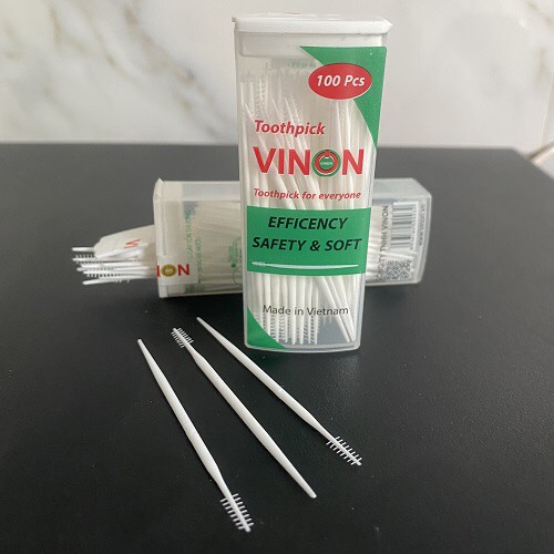 Vinon dental floss stick high grade plastic dental floss stick-happy home 4U