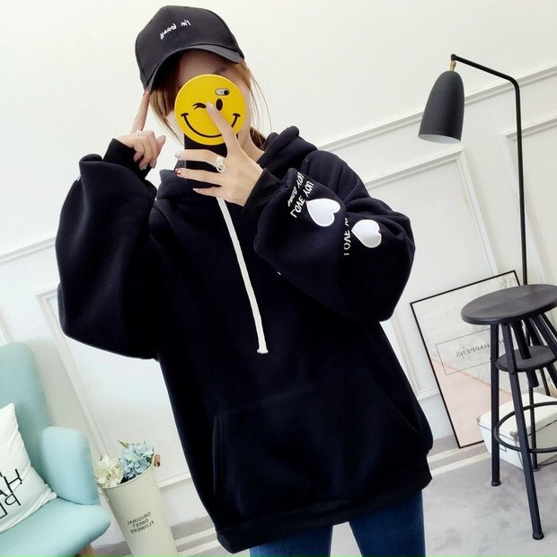 ÁO KHOÁC HOODEI NỮ VẢI NỈ LỤA DÀY CỰC ẤM CÓ LÓT BÔNG 1 LỚP MỀM ÁO MÙA ĐÔNG LẠNH GIỮ ẤM CƠ THỂ