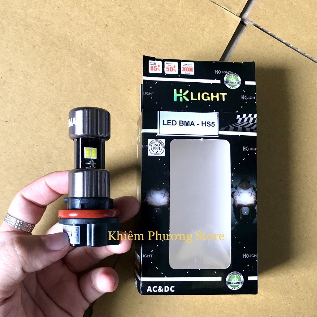 Bóng đèn Pha Led (Chân HS5) sáng trắng