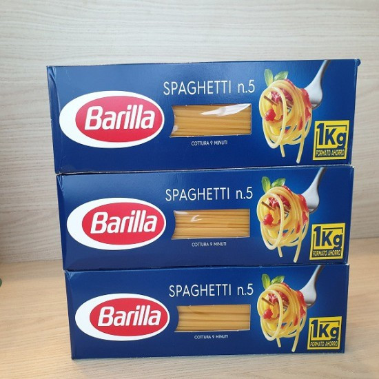 Mỳ ý spaghetti sợi số 5- 1kg hiệu barilla