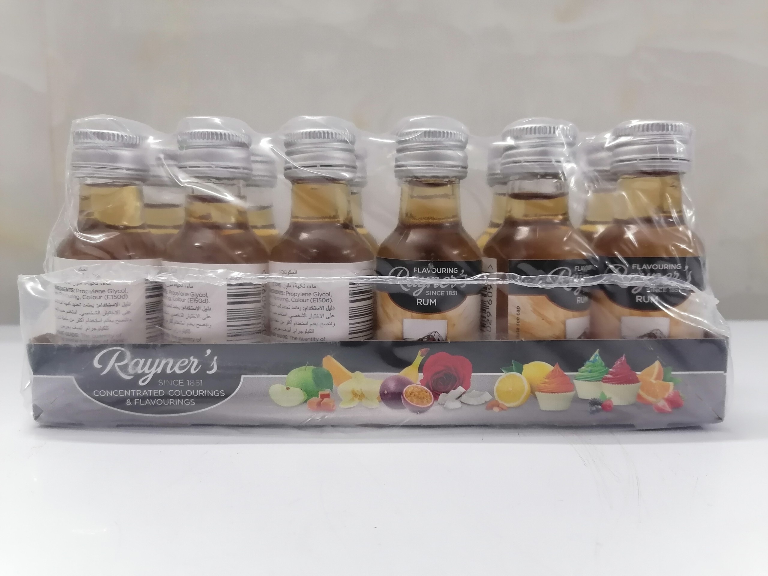 [Lọ 28ml – RUM] HƯƠNG THỰC PHẨM RƯỢU RUM [U.K] RAYNERS Rum Flavouring (hlm-hk)