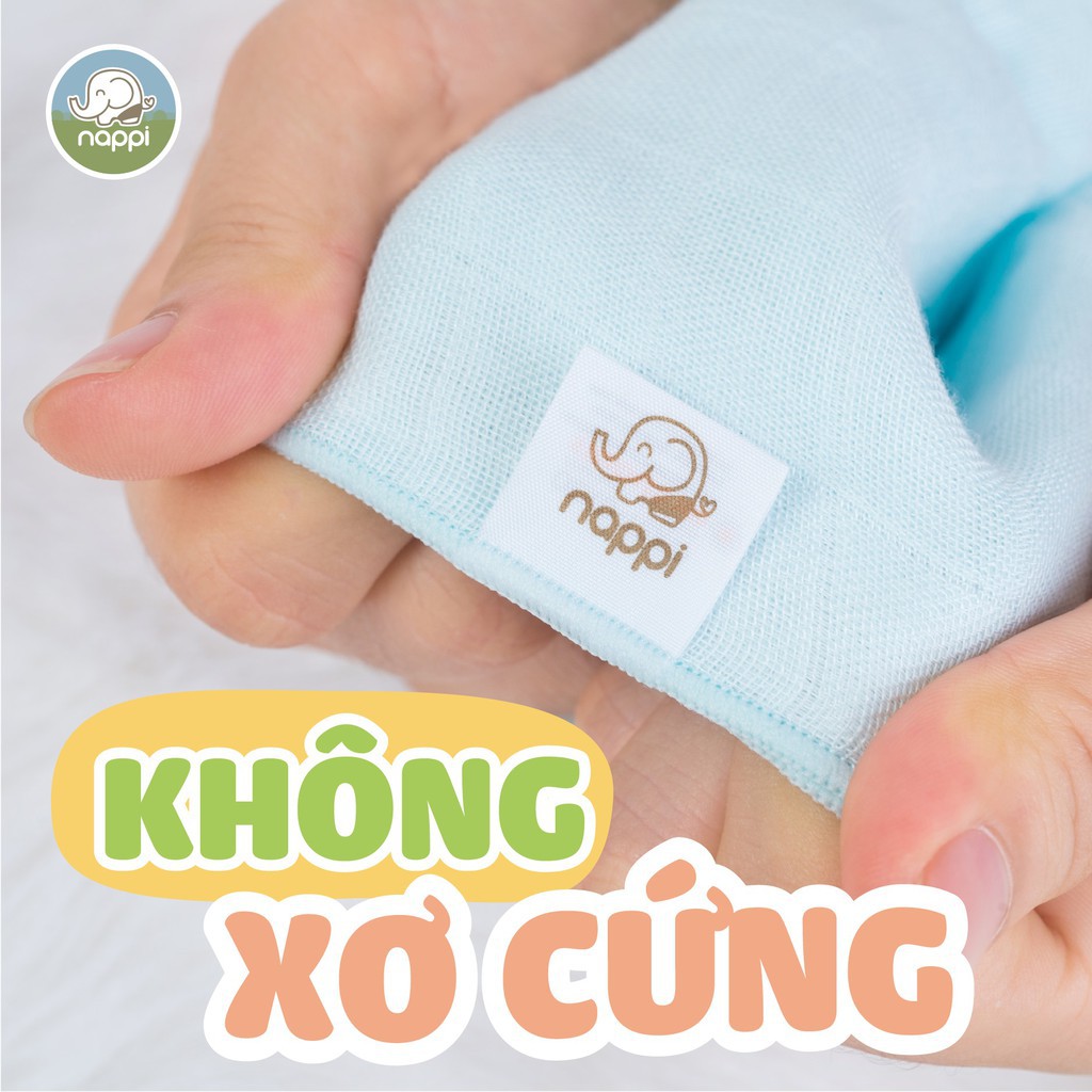 [Chính hãng] Khăn sữa sợi tre Nappi