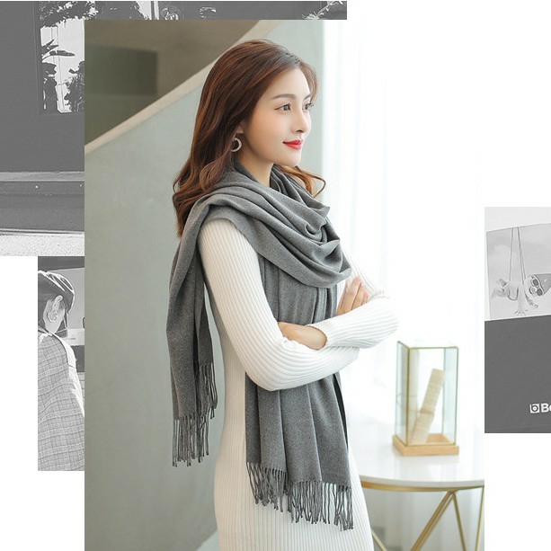 Khăn quàng cổ nữ CASHMERE đẹp, sang trọng