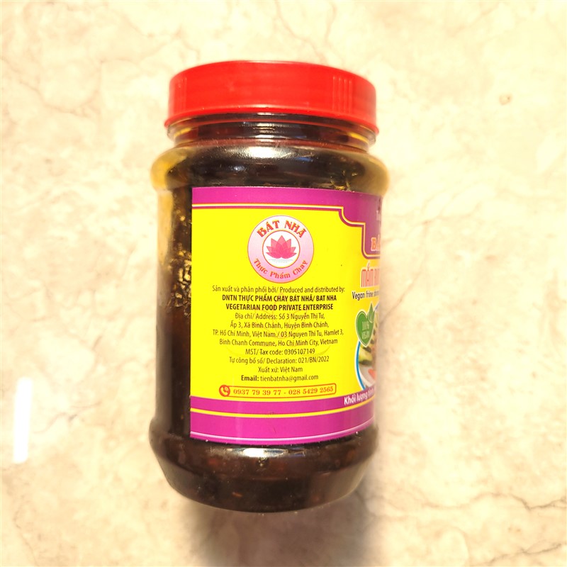 [CHAY] Mắm ruốc xào sả ớt CHAY hủ 200gr