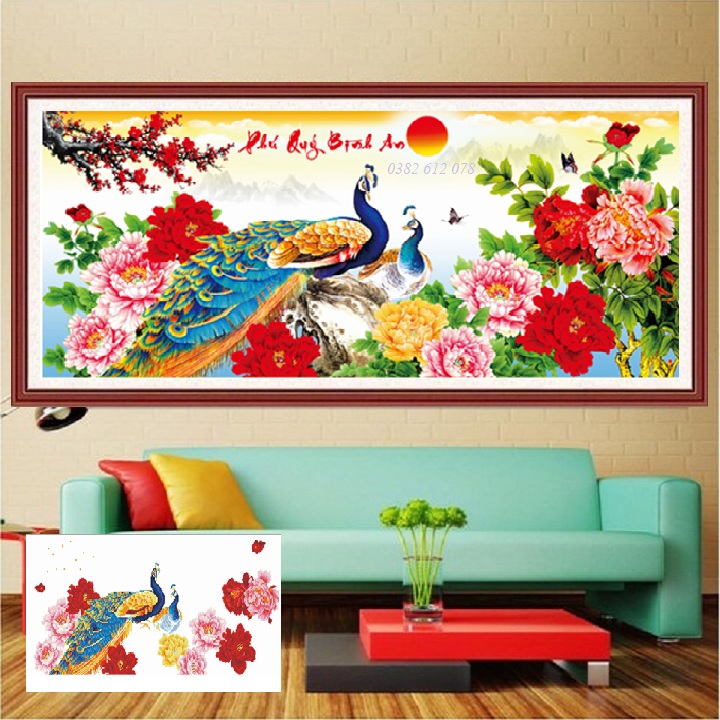 TRANH ĐÍNH ĐÁ PHÚ QUÝ BÌNH AN VS056