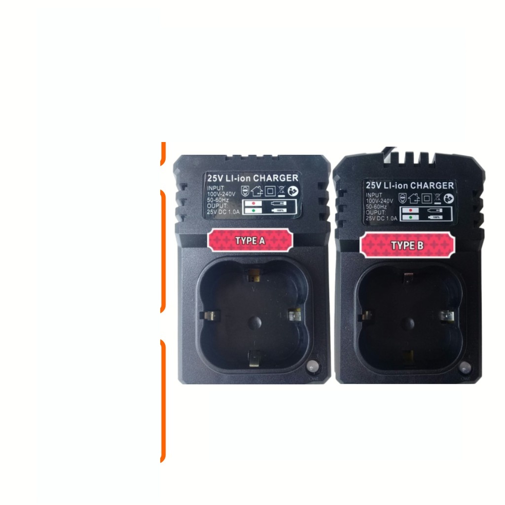 Sạc pin Adapter máy khoan bắt vít 25V Type A B