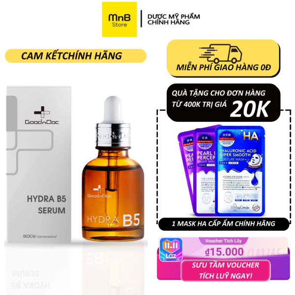 Serum GoodnDoc B5 Hydra cấp ẩm phục hồi da hư tổn 30ml