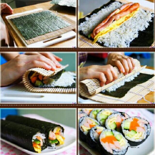 [HCM]MÀNH TRE CUỘN SUSHI (CỠ TO) - MÀNH TRE LÀM CƠM CUỘN