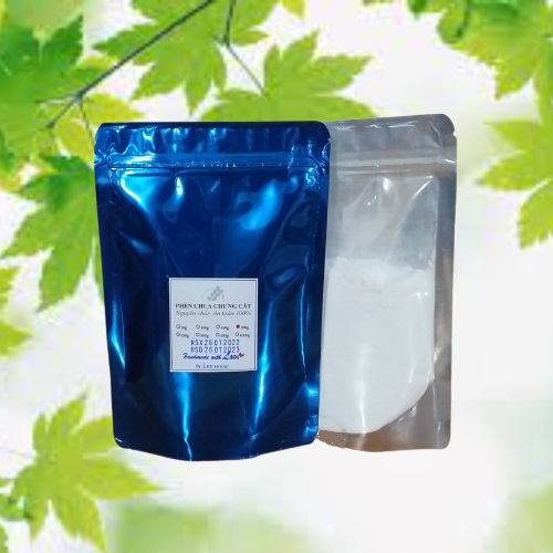 200gr Bột phèn chua chưng khô nguyên chất (Phèn phi)
