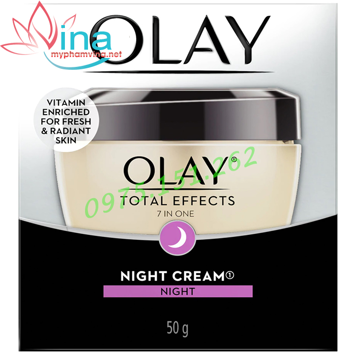 [HCM]Kem Dưỡng Ban Đêm Olay Total Effects 50g
