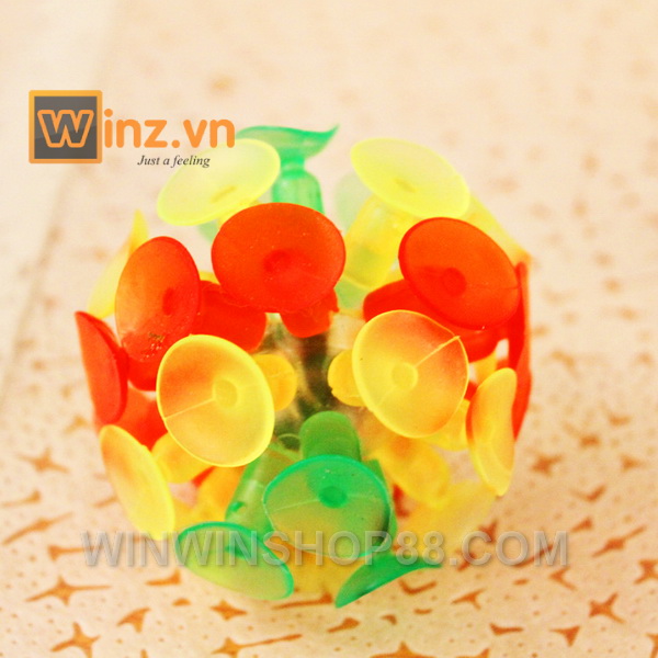 Bóng ném dính sticky ball sticky ball 6x6cm