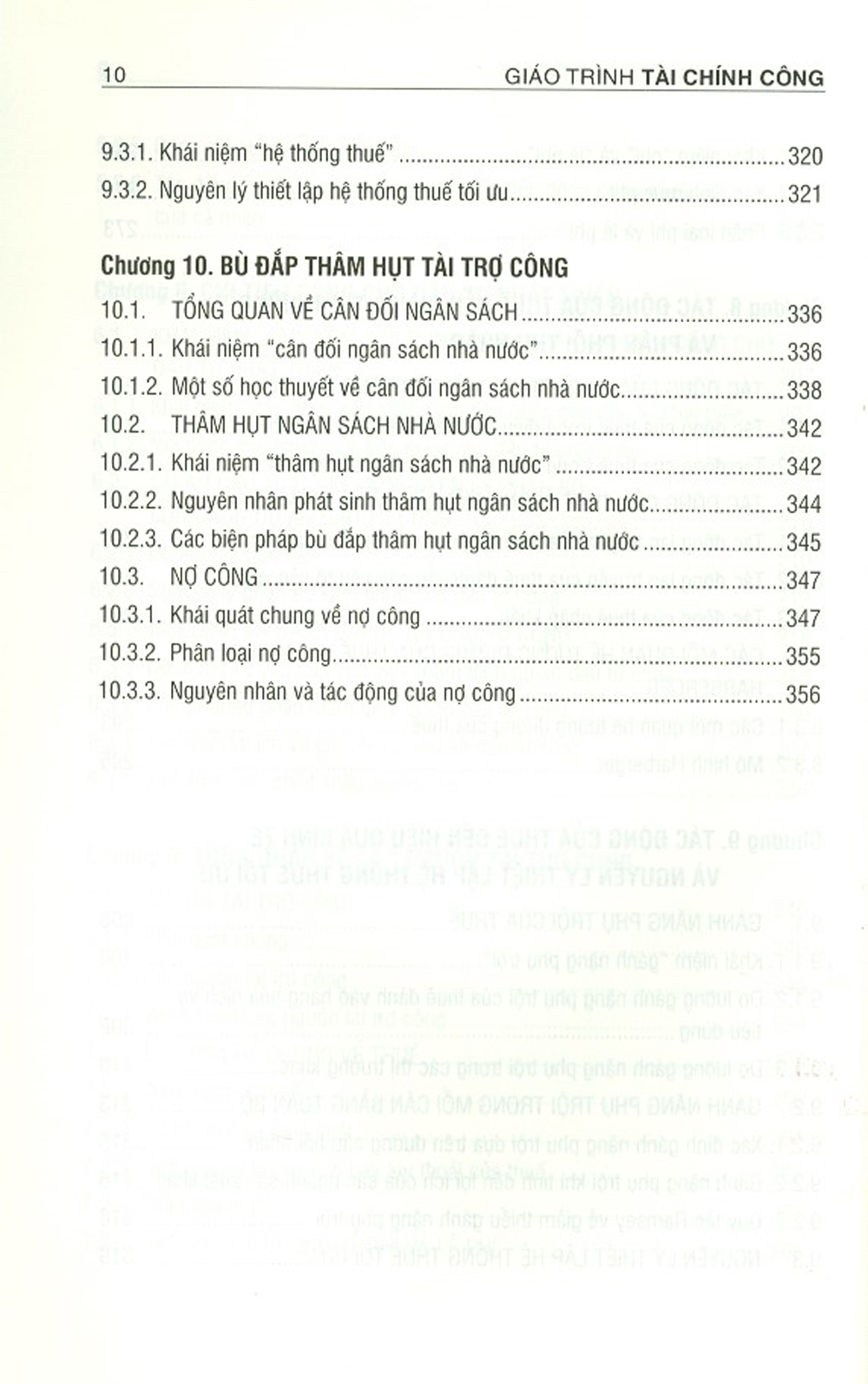 Giáo Trình Tài Chính Công