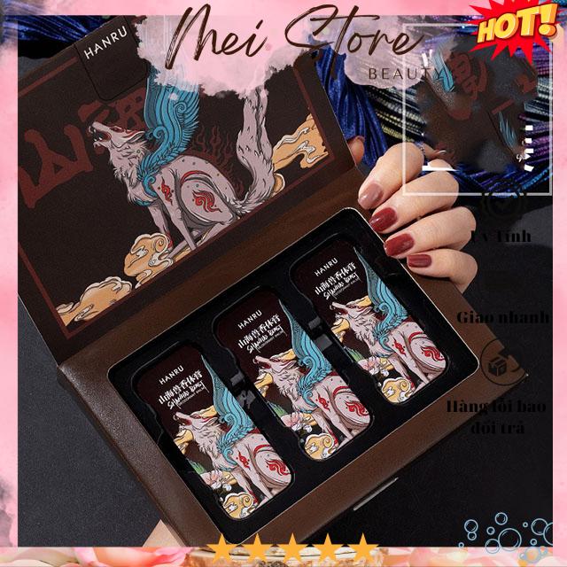 [GIẢM 5% ĐƠN 129K][HCM]SET 3 HỘP NƯỚC HOA SÁP NAM NỮ HANRU