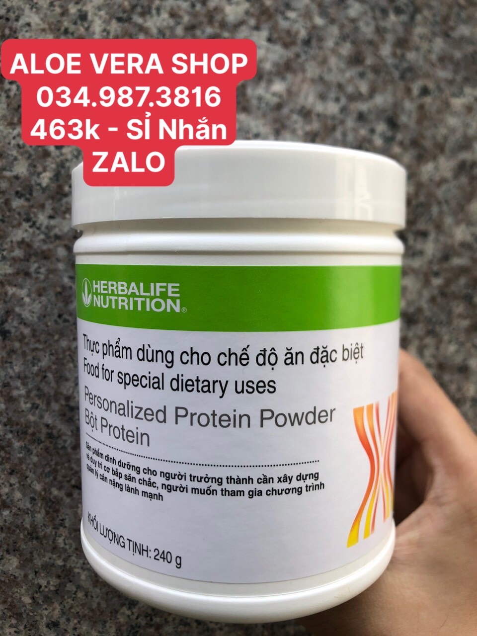 (463k) Bột PROTEIN Kiểm Soát Cơn Đói (240g)