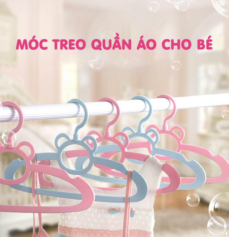 Set 5 móc quần áo cho bé Babyhop