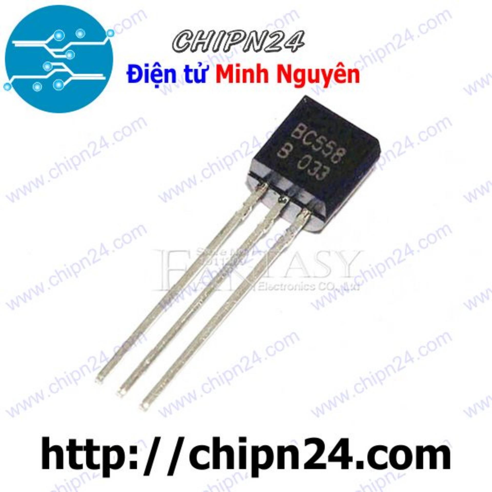 Transistor bc558 to-92 pnp 100ma 30v