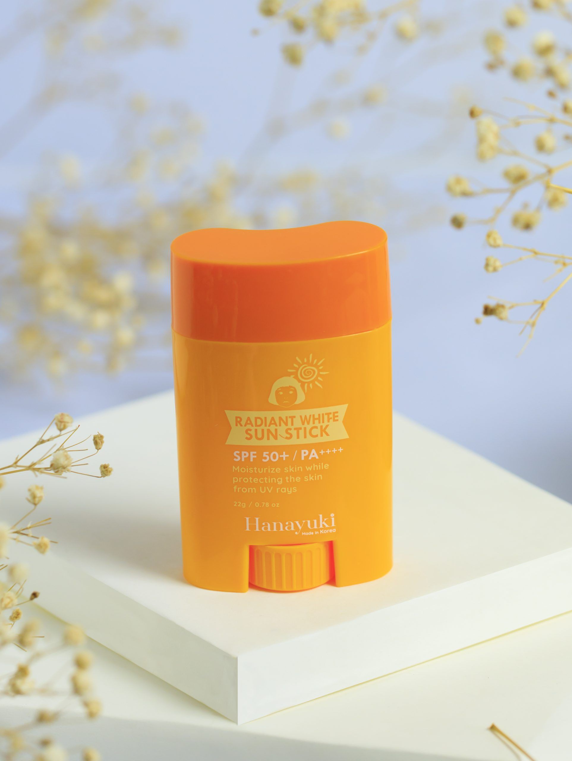 Hanayuki Sáp chống nắng thanh lăn 22g