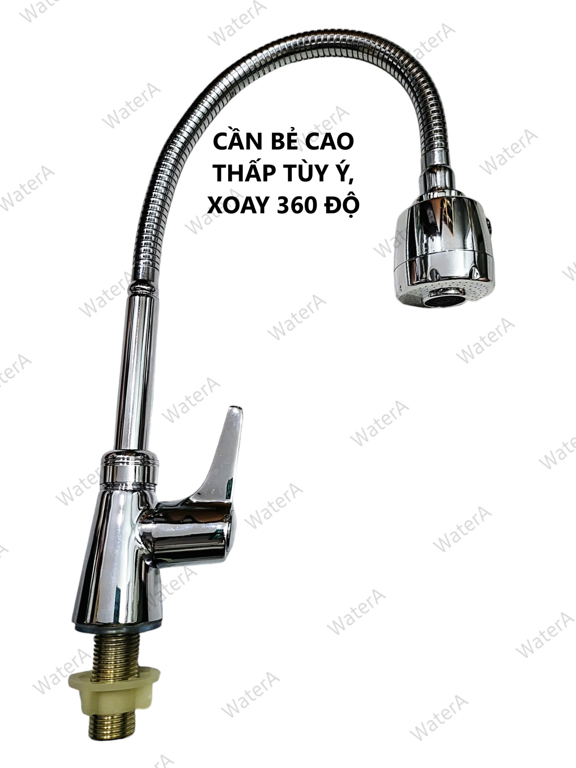 [Q.Tân Bình] Vòi rửa chén bát một đường nước lạnh WaterA