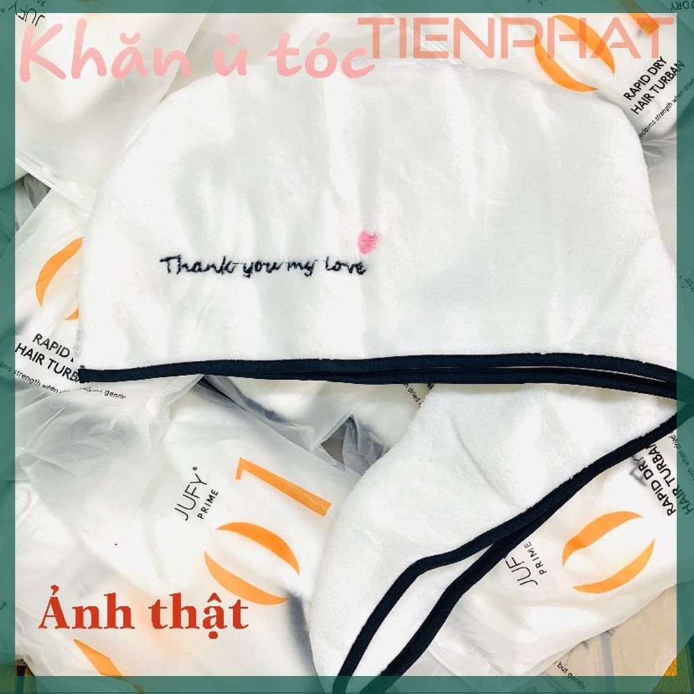 Khăn ủ tóc siêu thấm nước - Khăn lau mau khô tóc
