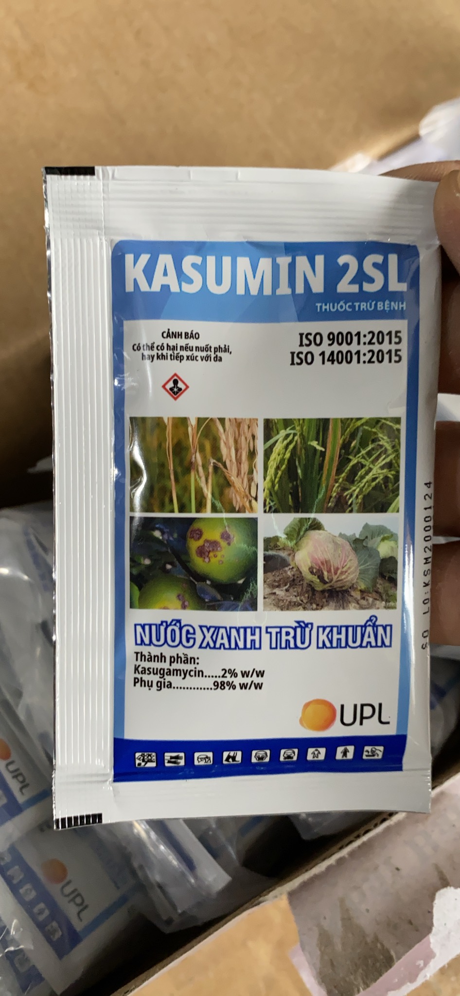 Thuốc trừ bệnh KASUMIN 2 SL - Gói 20ml