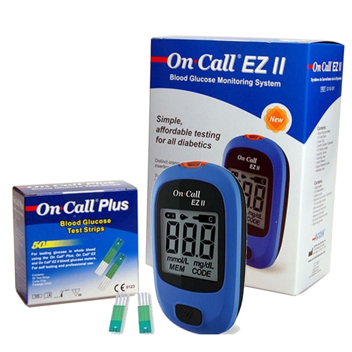Que thử đường huyết On Call hộp 25 que