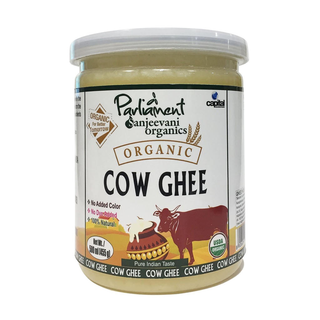 Bơ Ghee hữu cơ Ấn Độ - 500ml