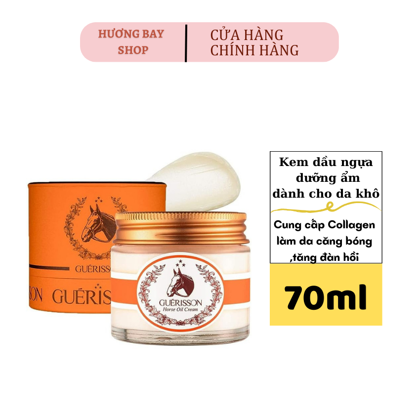 Kem Dầu Ngựa Dưỡng Da 9 Complex Guerisson 70g của Hàn Quốc