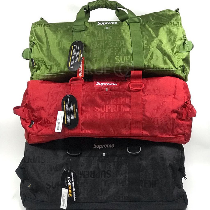 Túi Trống Du Lịch Supreme SS19 Duffle Bag