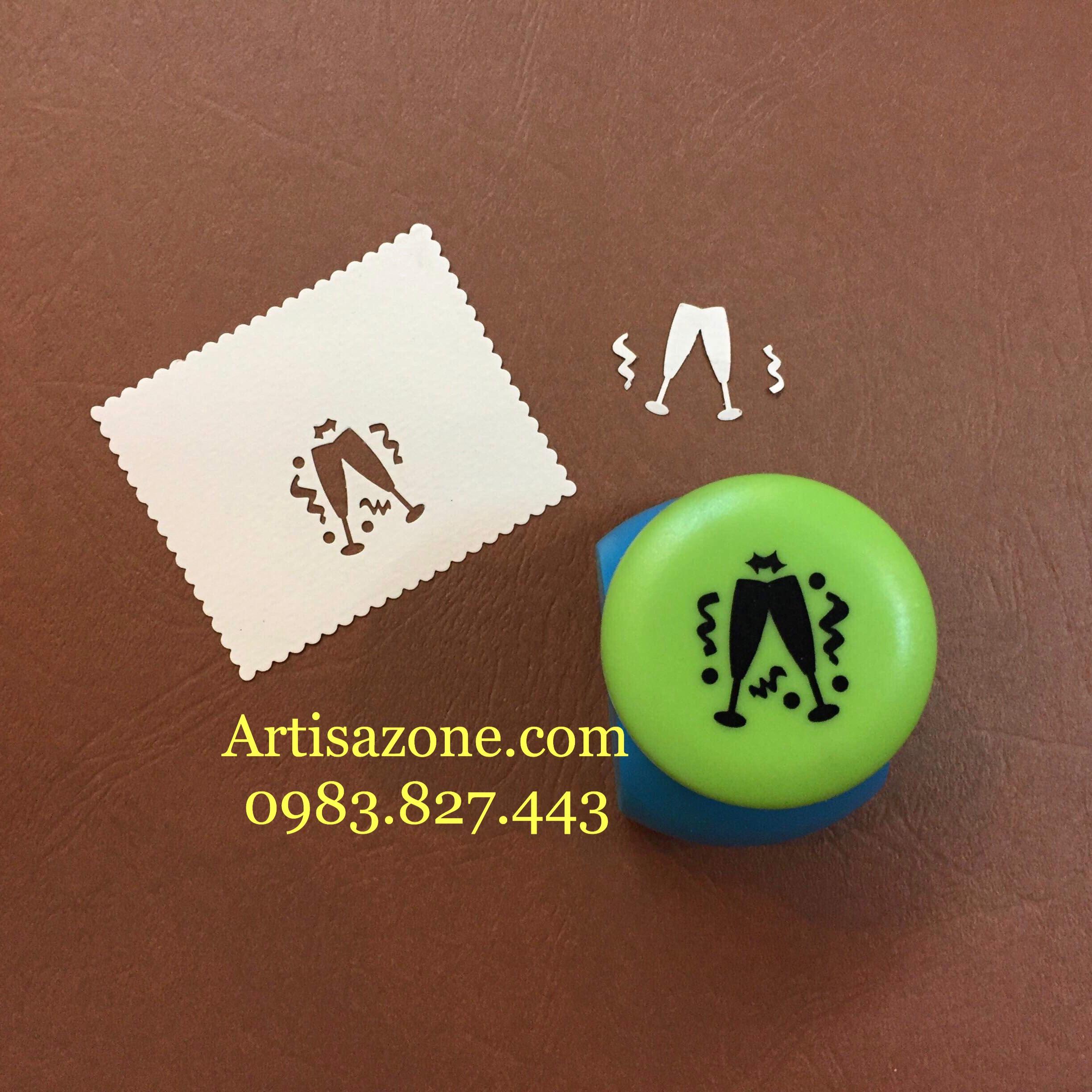Craft Pucnh - Dập hình trang trí đồ handmade (size 2,5cm)