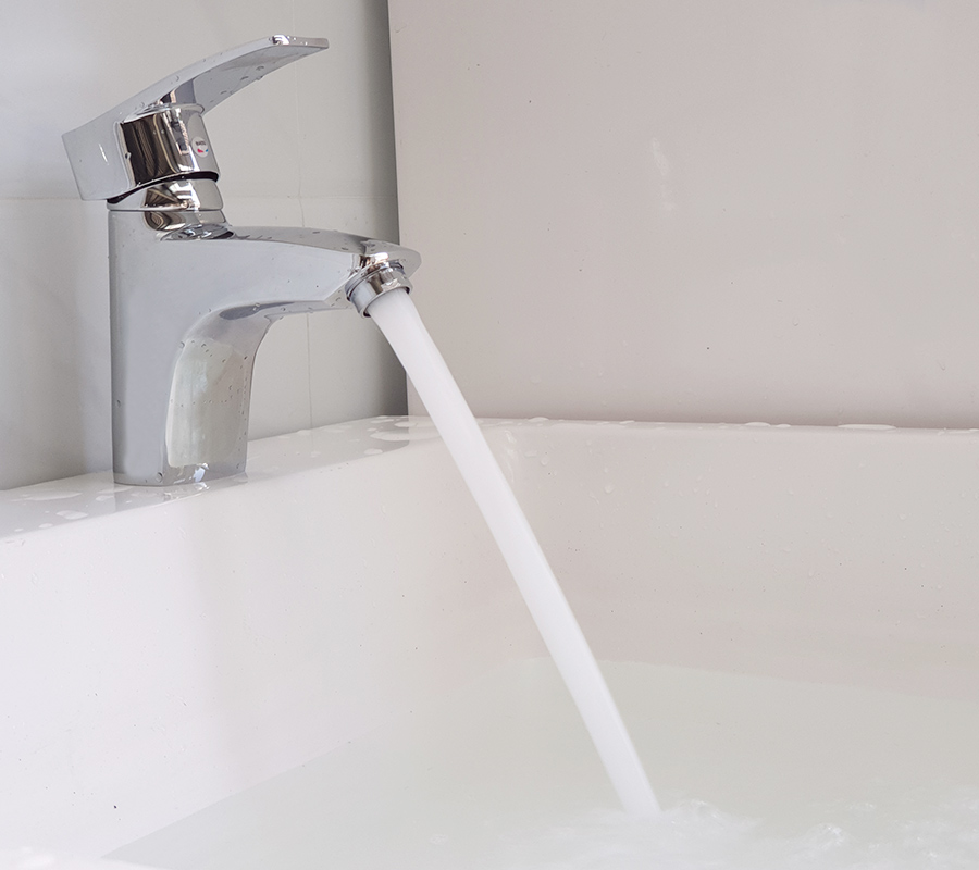 Vòi lavabo nóng lạnh Đồng mạ Chrome Eurolife EL-4002 (Trắng bạc)