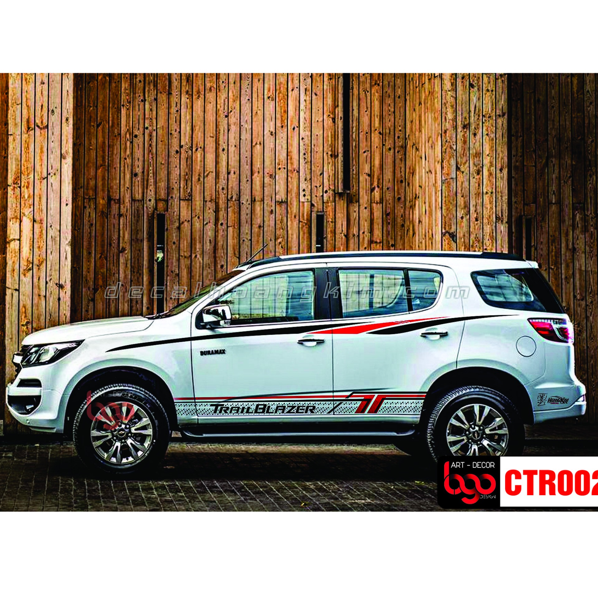 Tem xe Chevrolet Trailblazer - CTR002