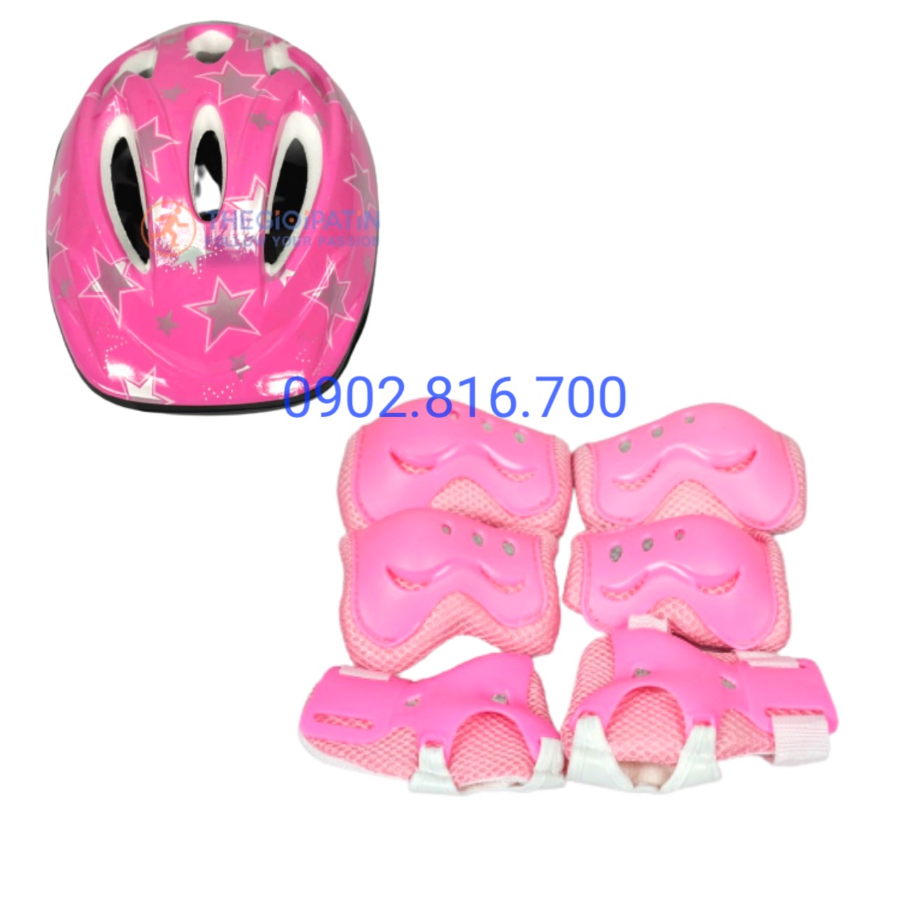 Đồ Bảo hộ patin tay chân -đầu gối Nón bảo hiểm cho trẻ em chơi Patin - chạy xe đạp - xe Scooter