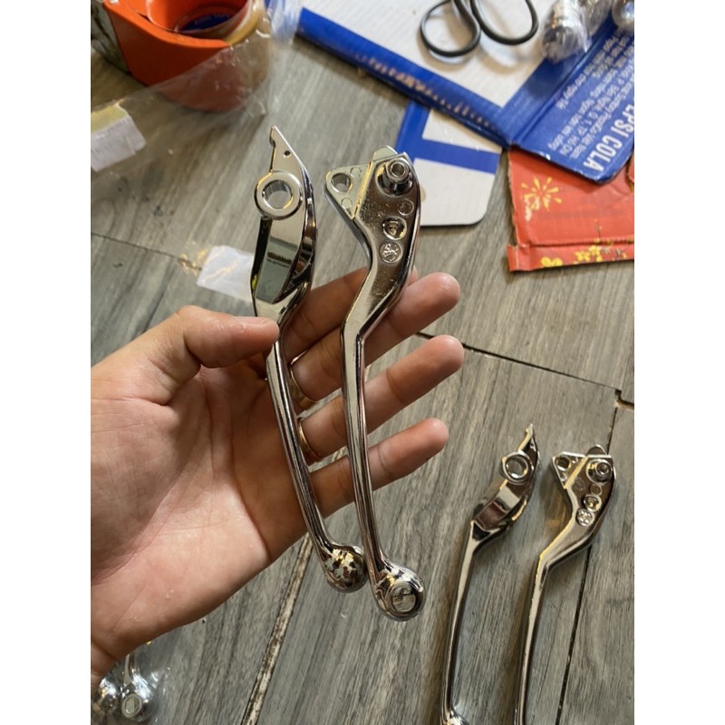 [HCM]cặp tay thắng xi màu crom gắn vario click