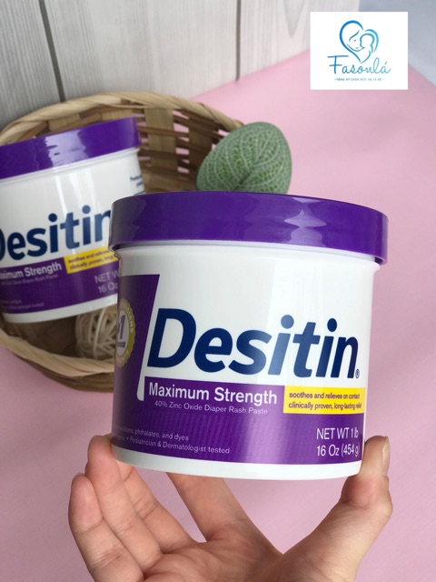 Kem Trị Hăm Desitin Maximum Strength Mỹ 454G
