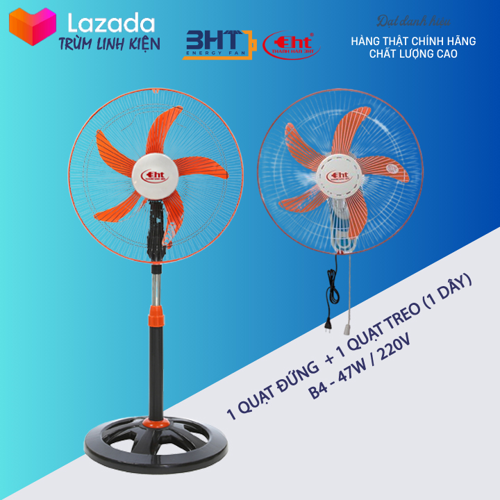 COMBO 2 QUẠT 3HT -  1 LCN + 1 TREO