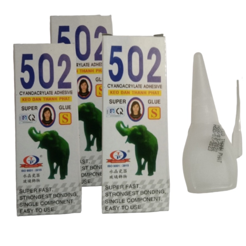 Keo dán 502 S Thành Phát hộp 50 chai
