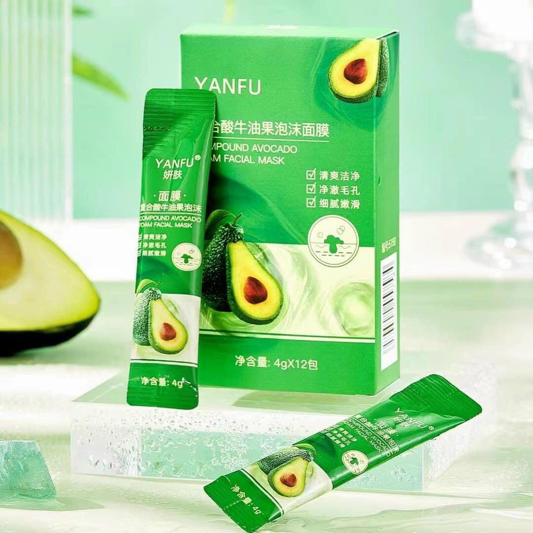MẶT NẠ SỦI BỌT TINH CHẤT BƠ - CÀ RỐT