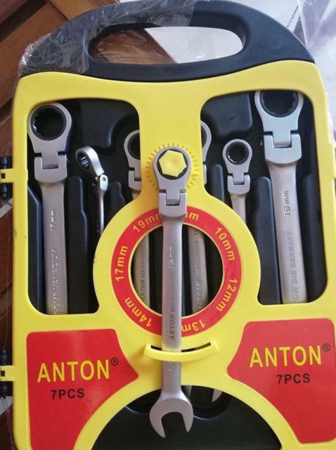 Sửa Xe Máy.Bộ cà Lê gật gù Anton cao cấp