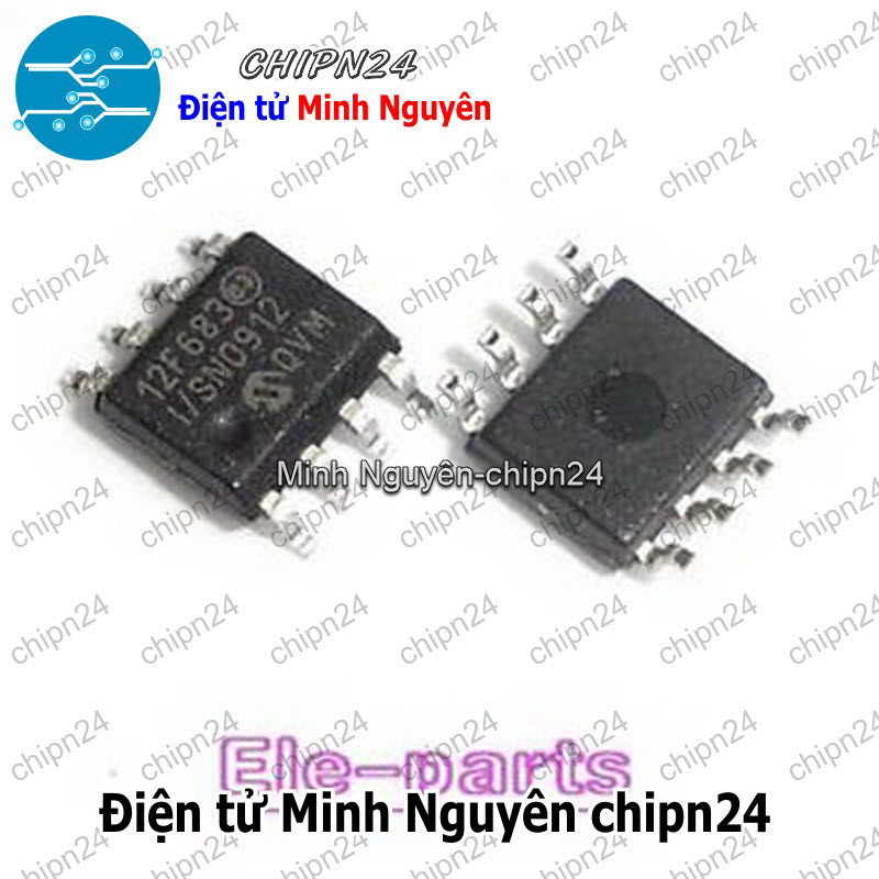 [1 con] (SOP) IC Dán PIC12F683-I/SN SOP-8 (SMD) (PIC 12F683-I/SN PIC12F683) - HH000448
