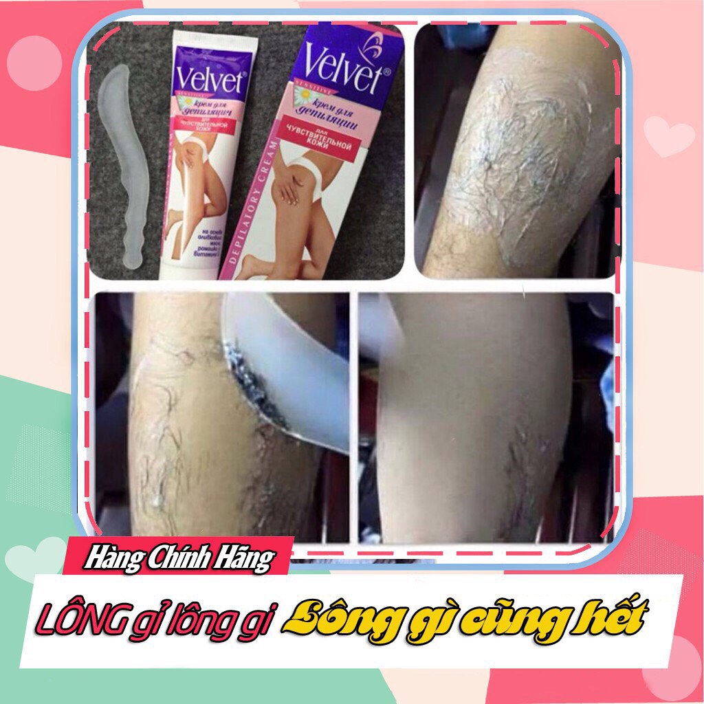 Kem tẩy lông Velvet Nga 100ml