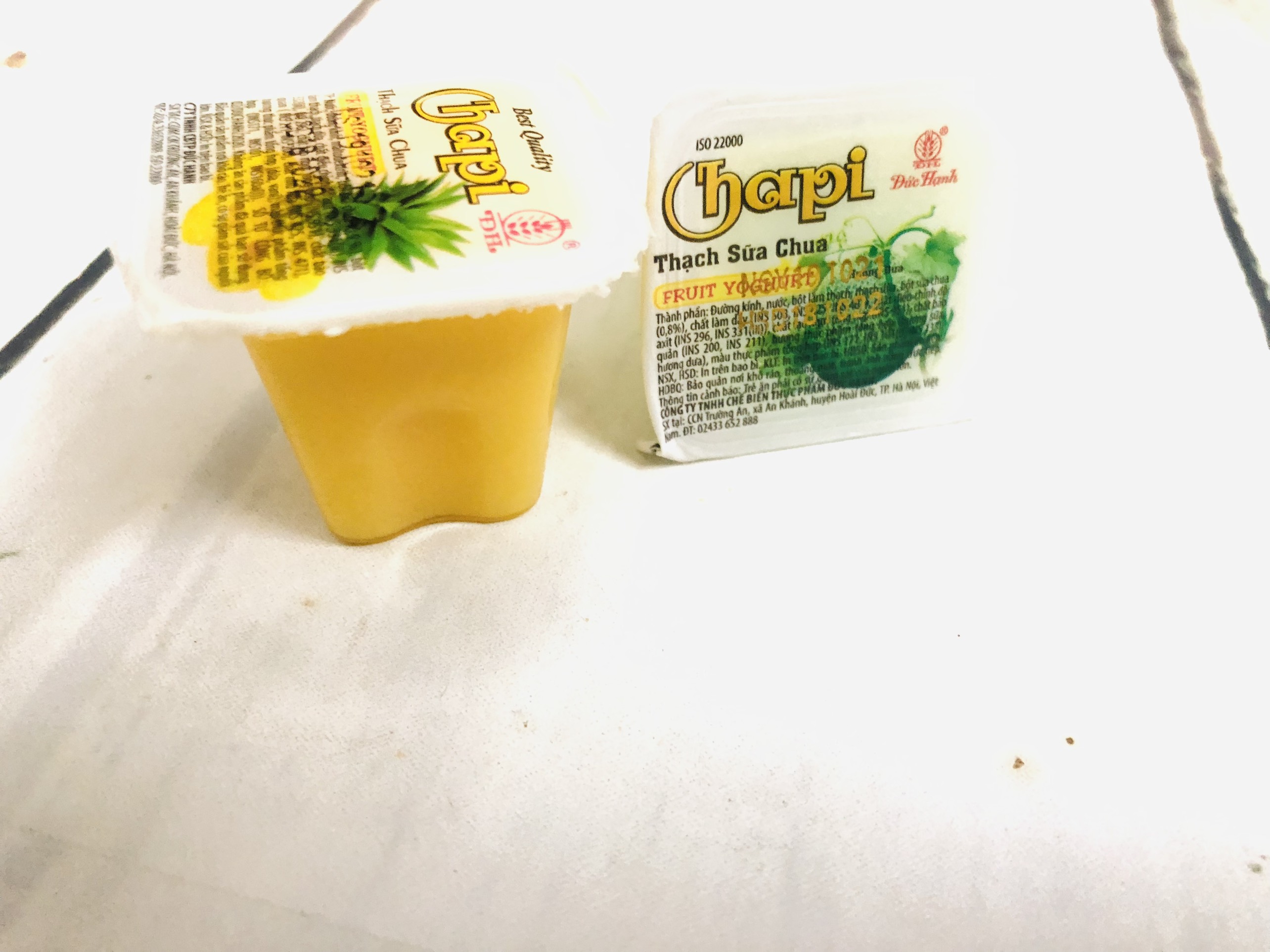 400g thạch sữa chua Chapi hủ lớn