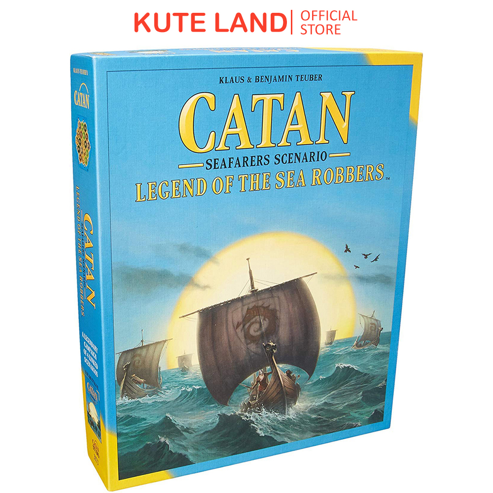 Bộ Trò Chơi Board Game Catan Legend Of The Sea Robbers